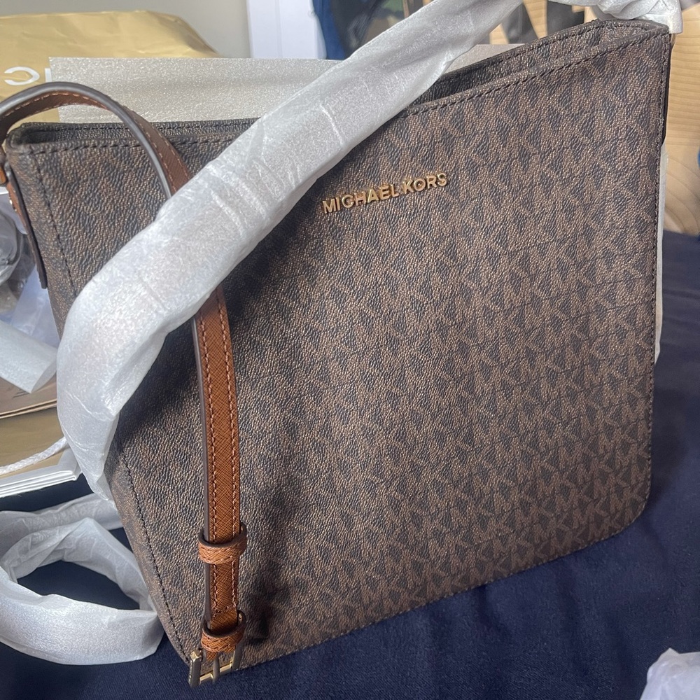 MK large messenger bag.